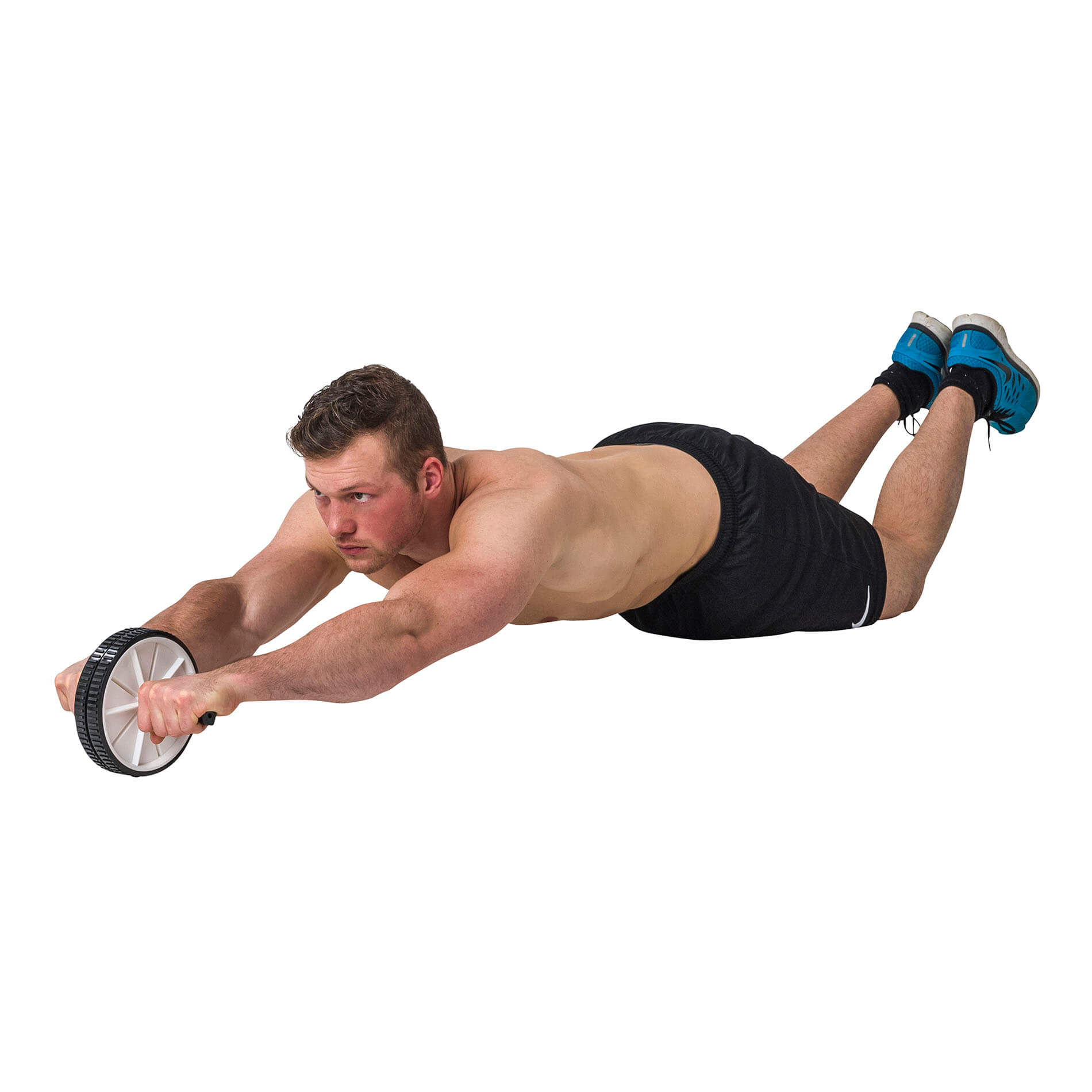 Kõhulihaste treeningrull TUNTURI Double Exercise Wheel