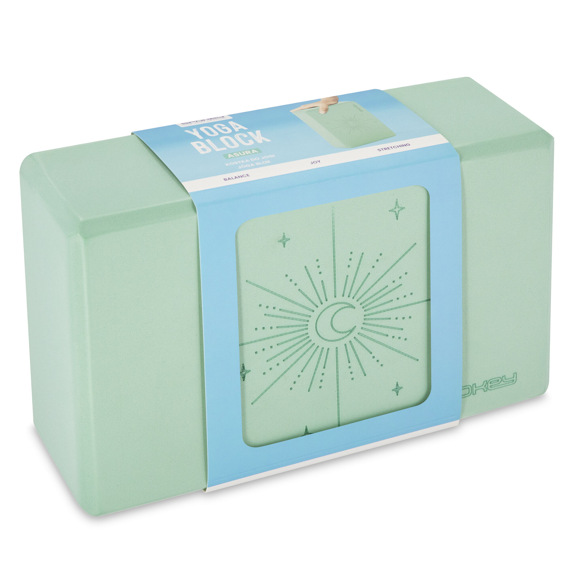 Joogaplokk SPOKEY ASURA, heleroheline