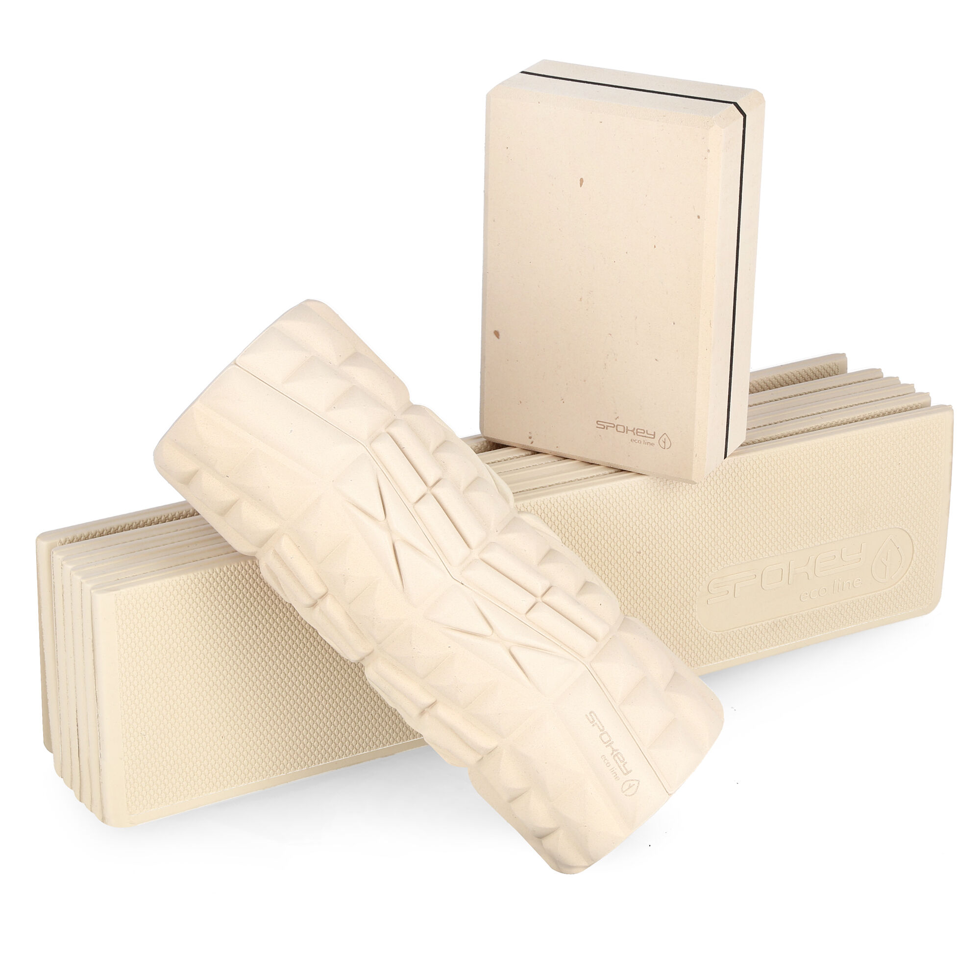 Joogakomplekt SPOKEY Ecosana Eco, rull+plokk+matt