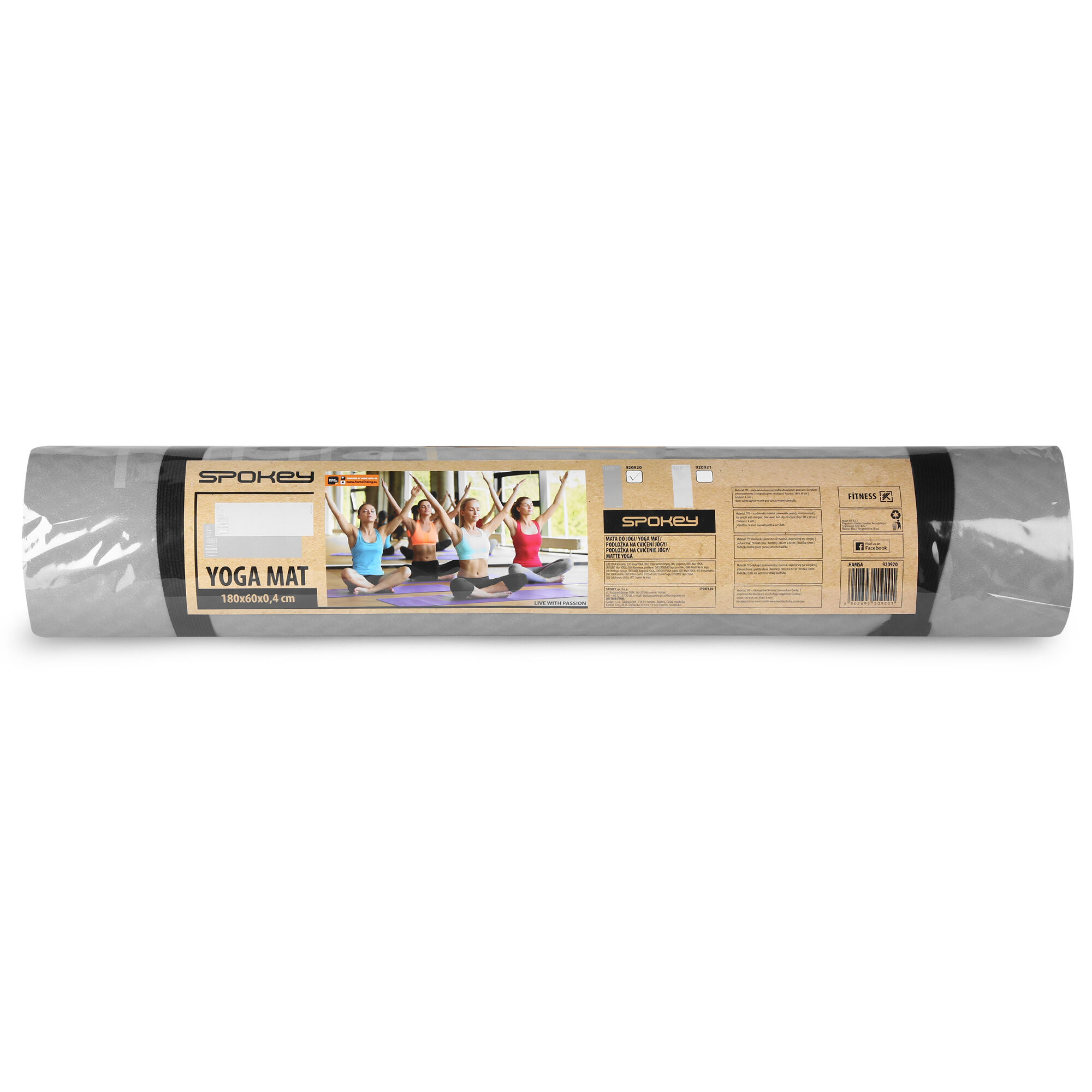 Joogamatt SPOKEY Hamsa II, 180×60 cm, hall