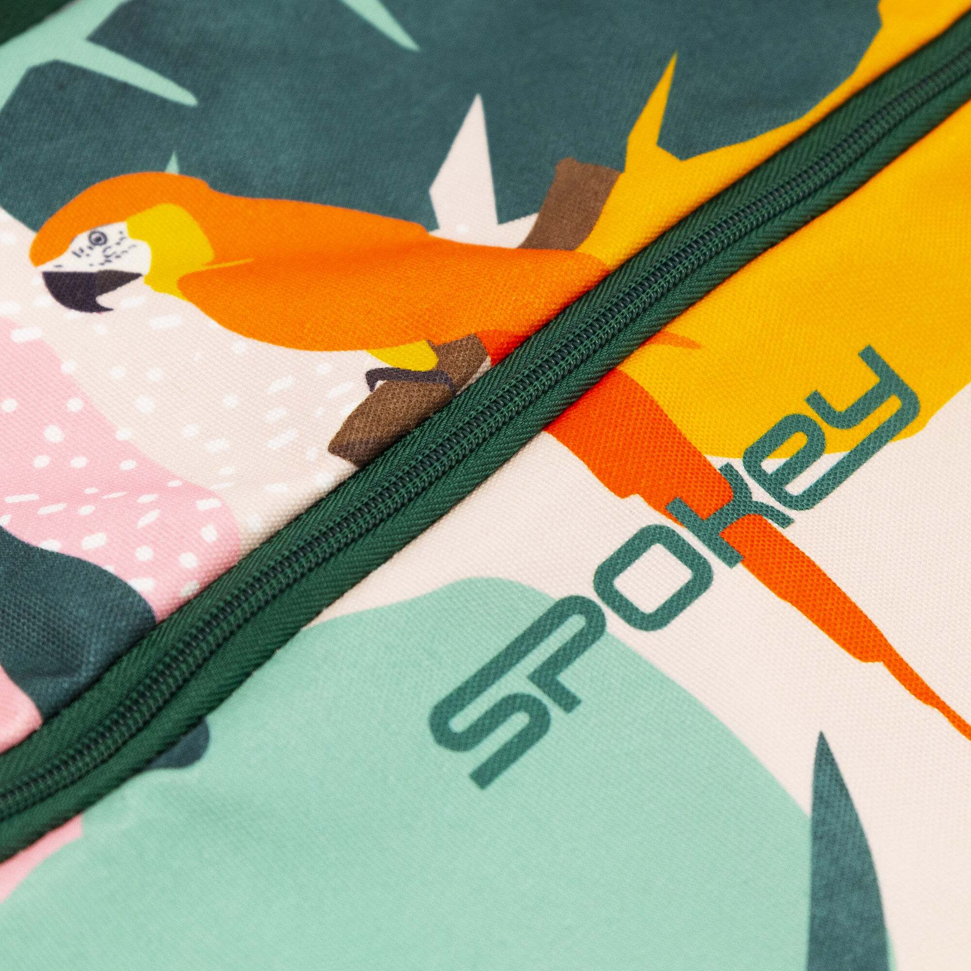 Võimlemismatikott SPOKEY Home Jungle, kirju