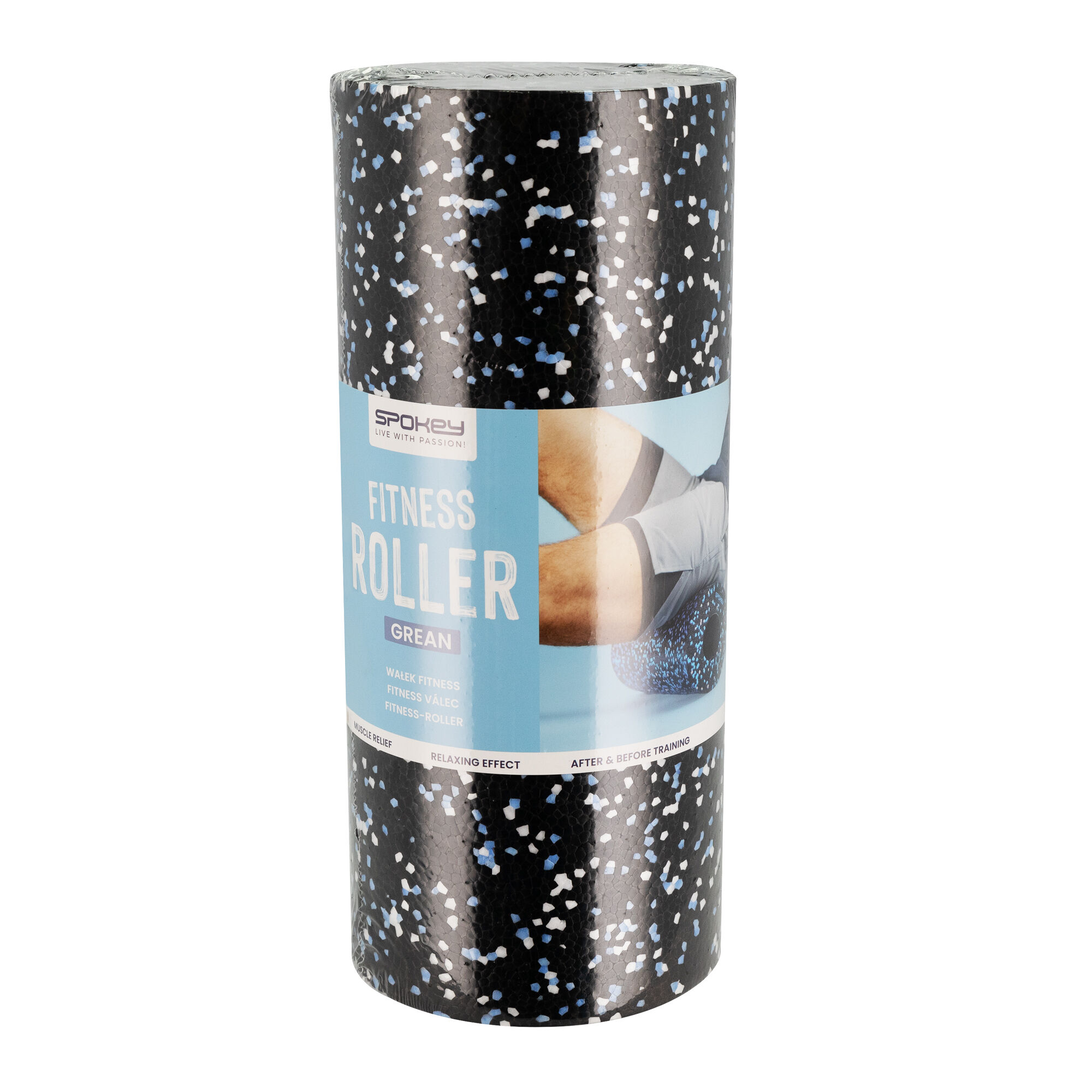 Massažirull SPOKEY Grean, must