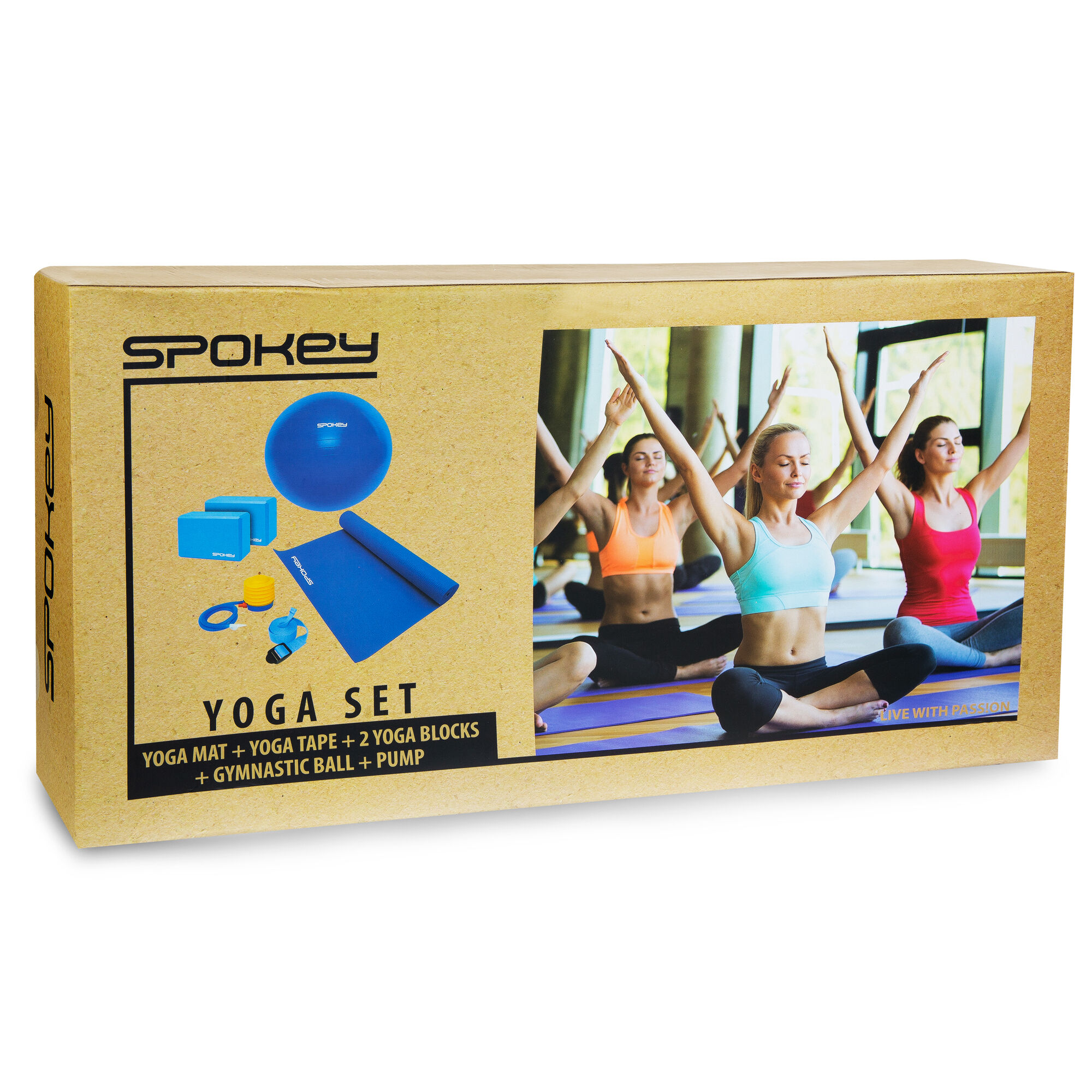 Joogakomplekt SPOKEY Asteya Set, sinine