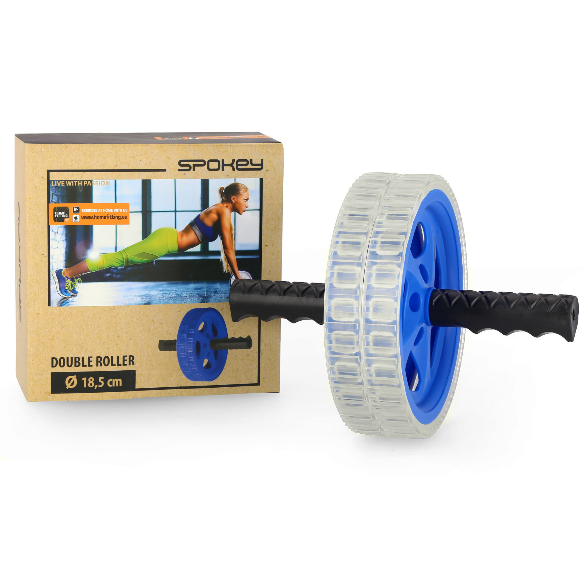 Võimlemisrull SPOKEY Twin B II, sinine