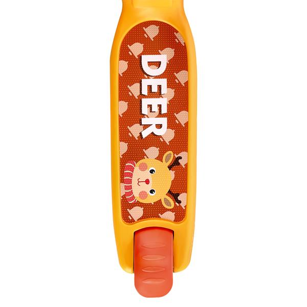 Laste tõukeratas NILS FUN HLB02 Deer Scooter, oranž