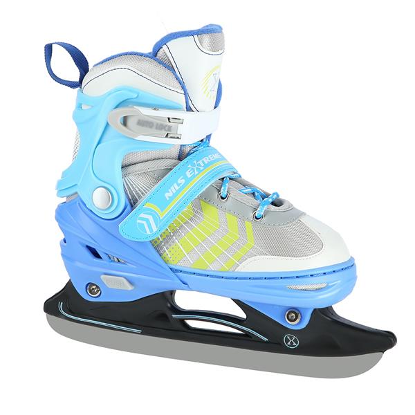 4in1 (rull)uisud NILS EXTREME NH18192 In-line Skates/Hockey Ice Skates, valge-sinine, M (34-38)