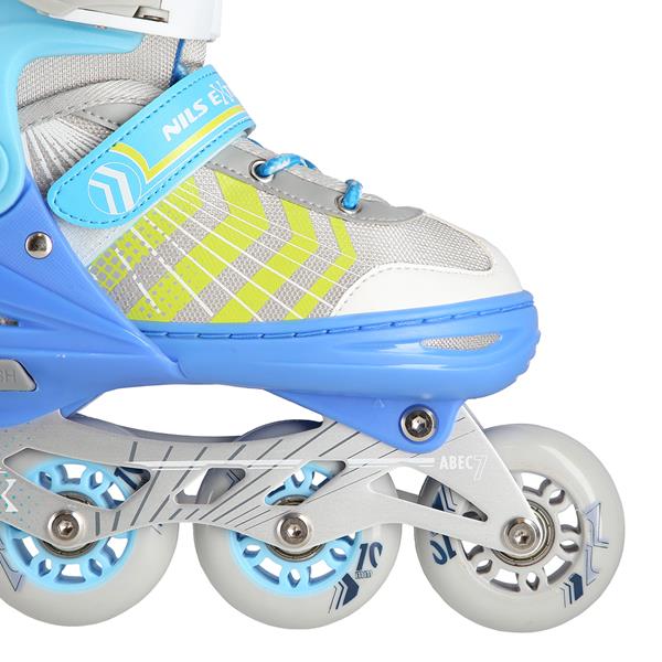 4in1 (rull)uisud NILS EXTREME NH18192 In-line Skates/Hockey Ice Skates, valge-sinine, M (34-38)