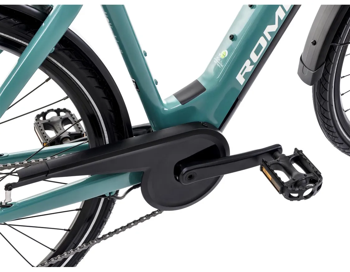 Elektrijalgratas ROMET e-Modeco URB 1.0, türkiis (L)