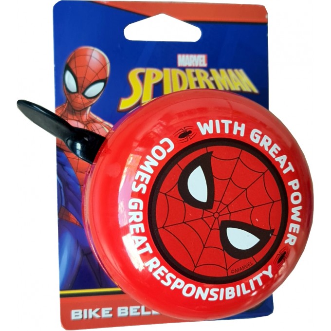 Jalgrattakell Spiderman Retro, punane