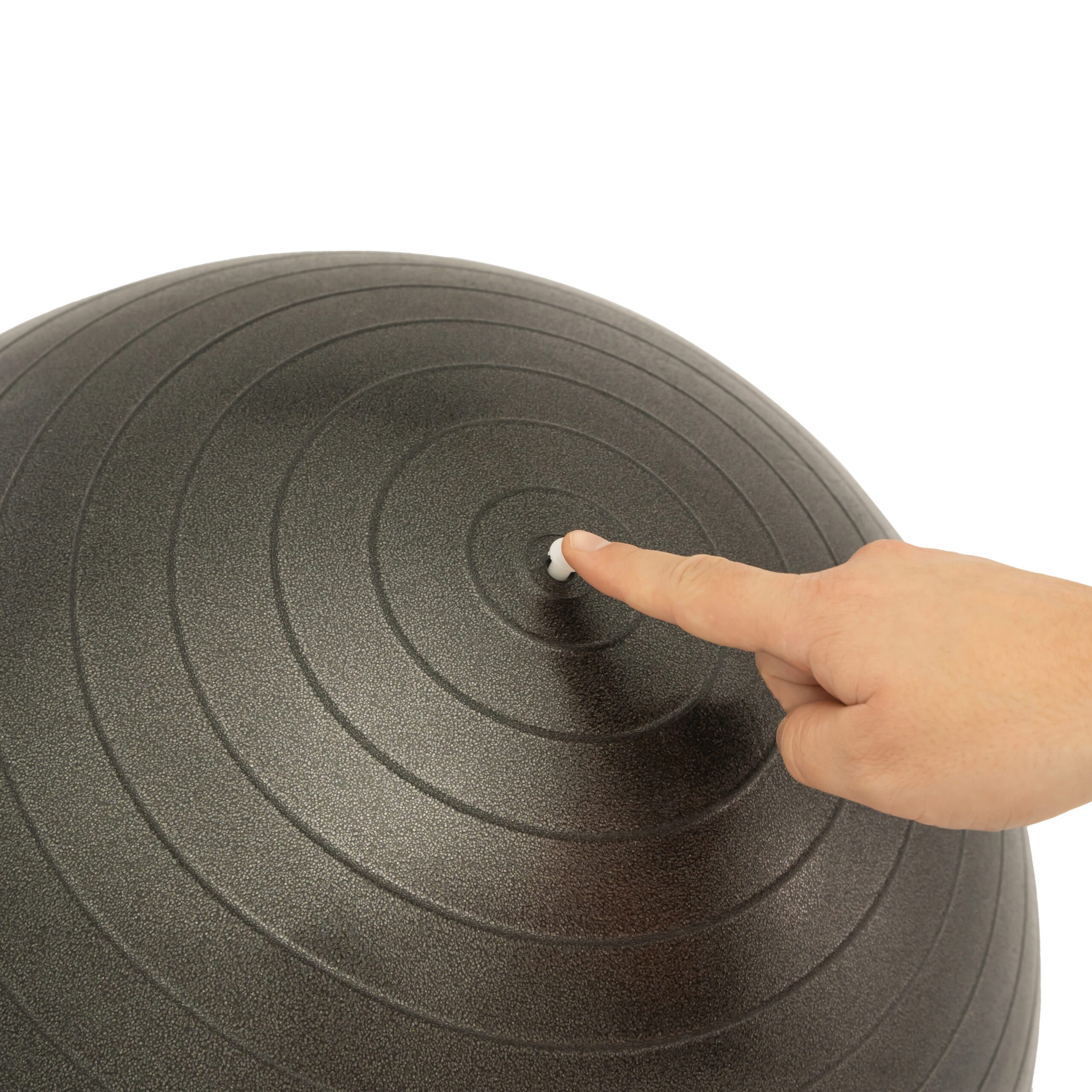 Võimlemispall TUNTURI Gymball 75cm anti-burst, must