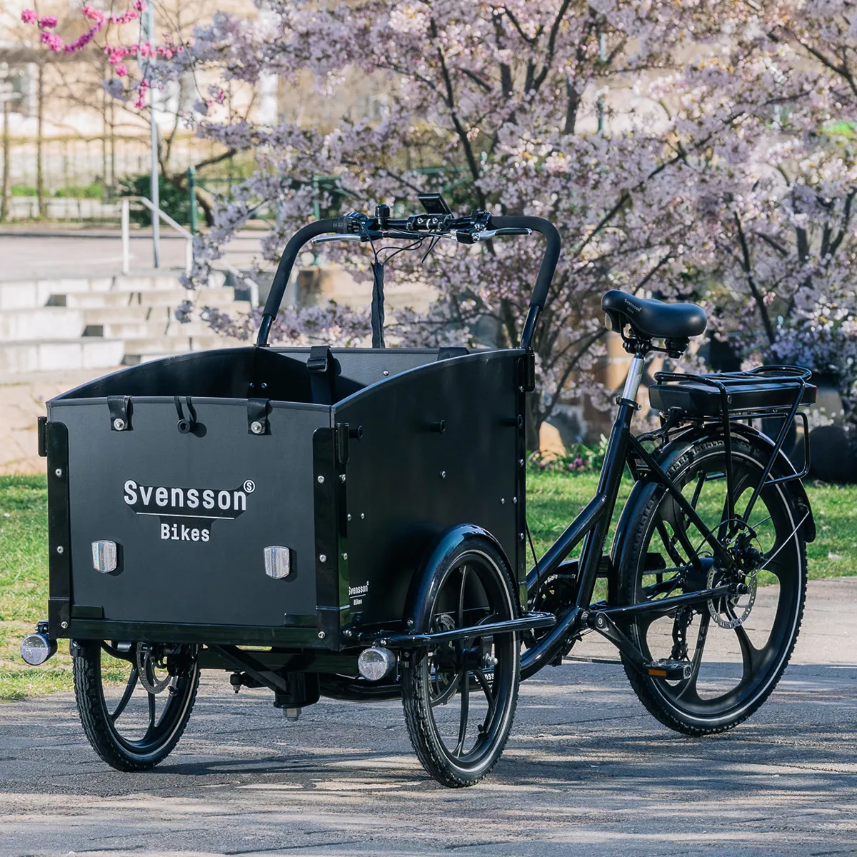 Elektriline kastiratas CARGOBIKE of SWEDEN Svensson Family