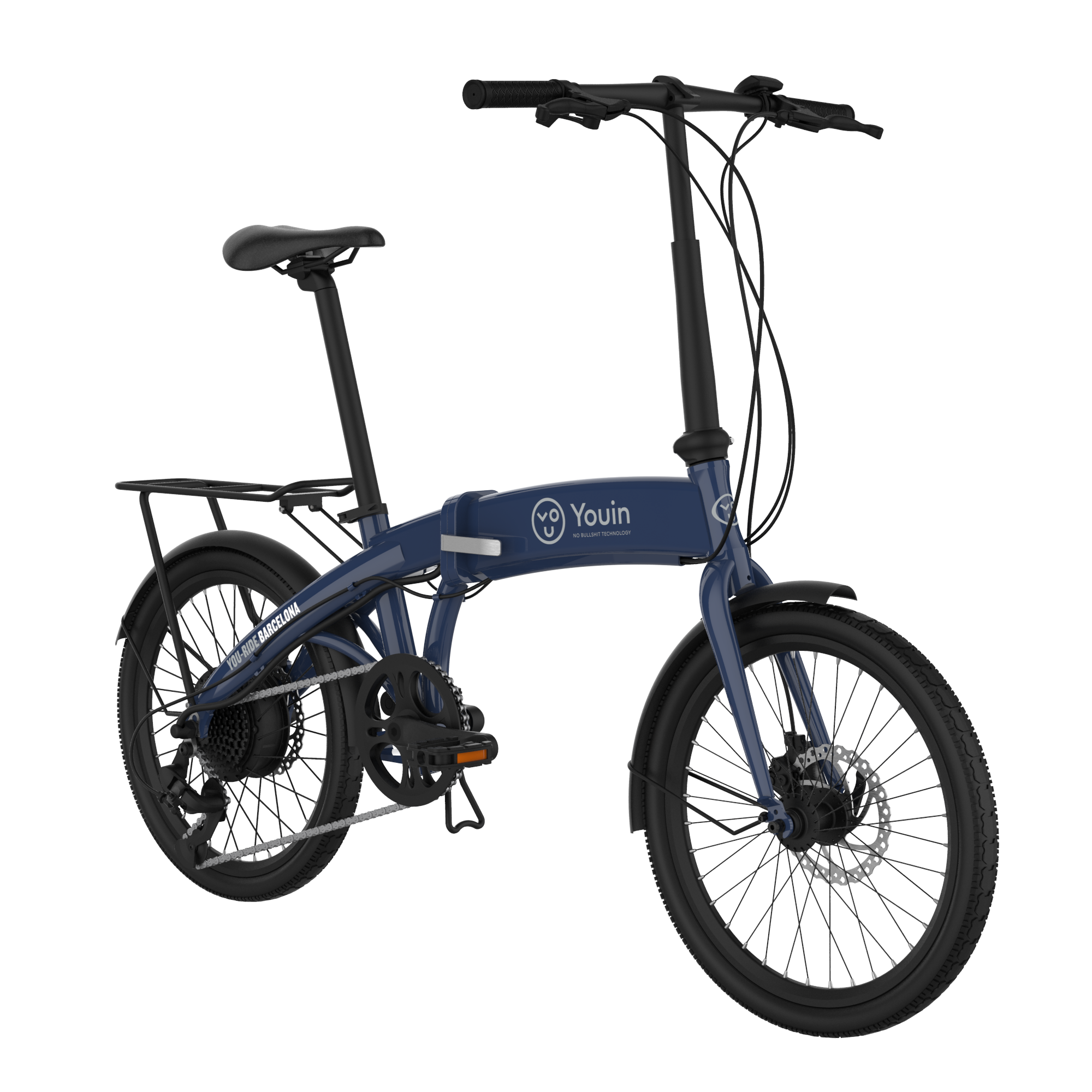 Elektrijalgratas TOTEM Barcelona BK1300 20″, kokkupandav, sinine