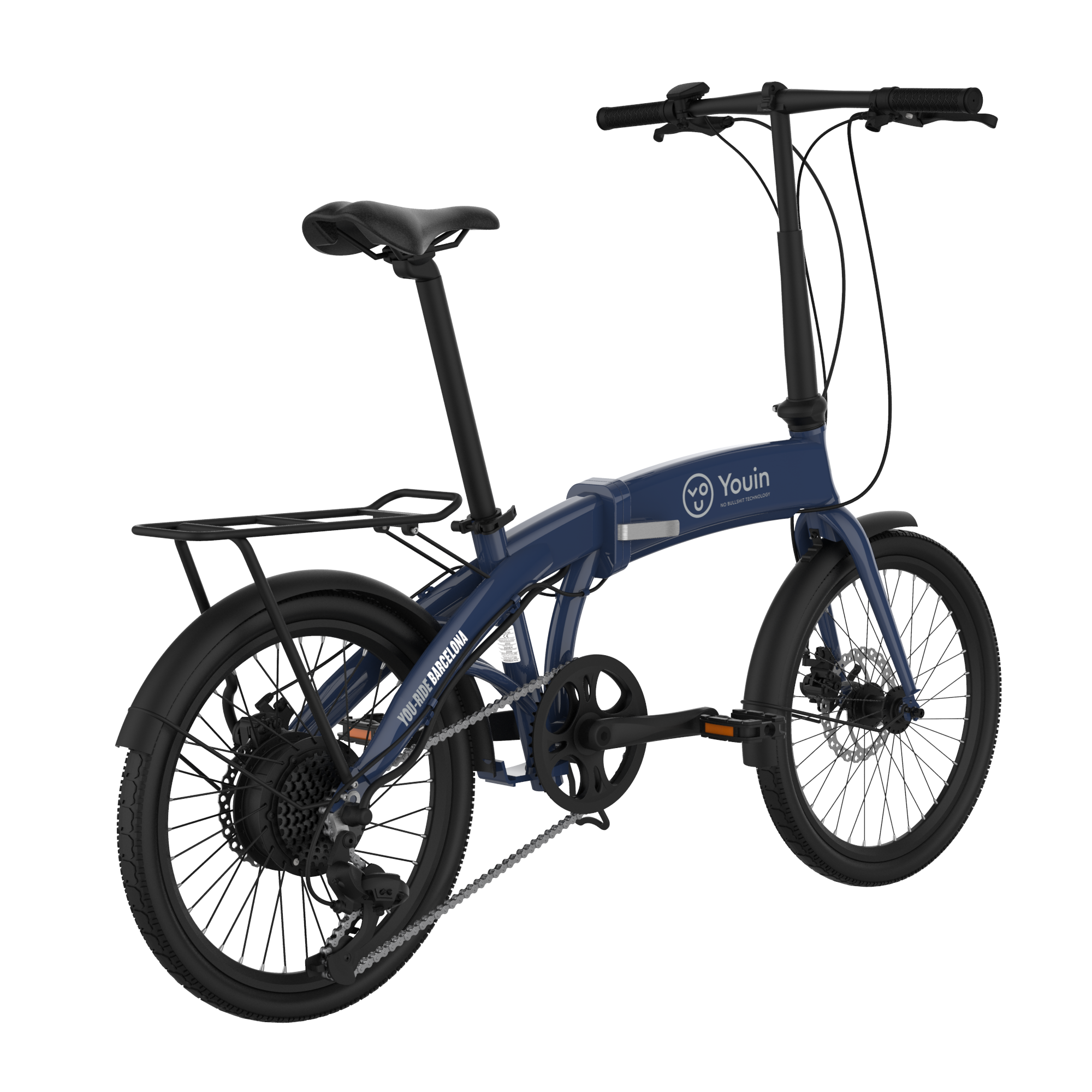 Elektrijalgratas TOTEM Barcelona BK1300 20″, kokkupandav, sinine