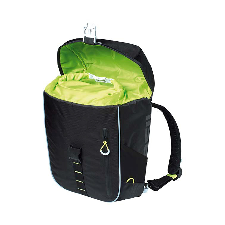 Jalgrattale kinnitatav seljakott Basil Miles, 17 l