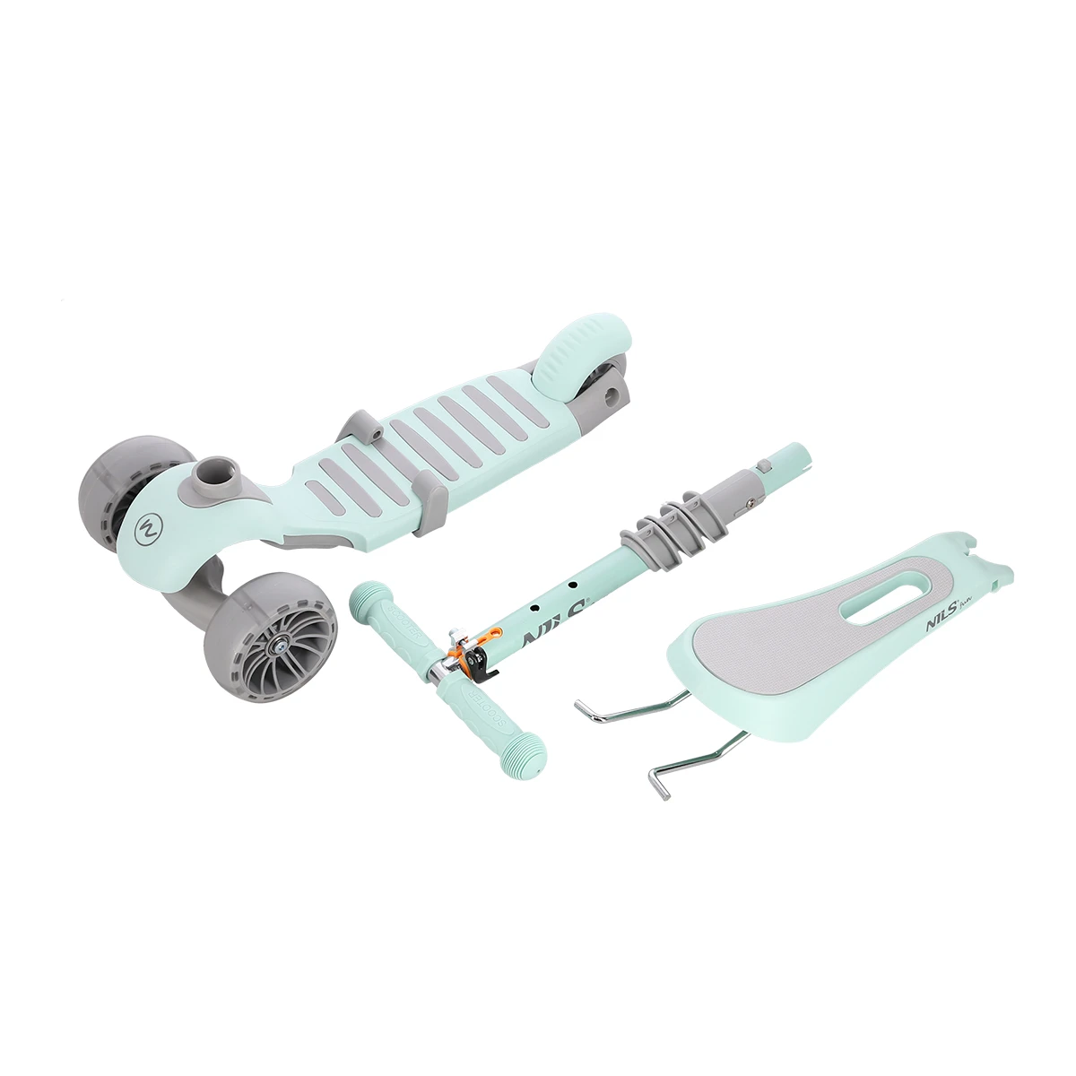 Laste tõukeratas NILS EXTREME HLB808 münt