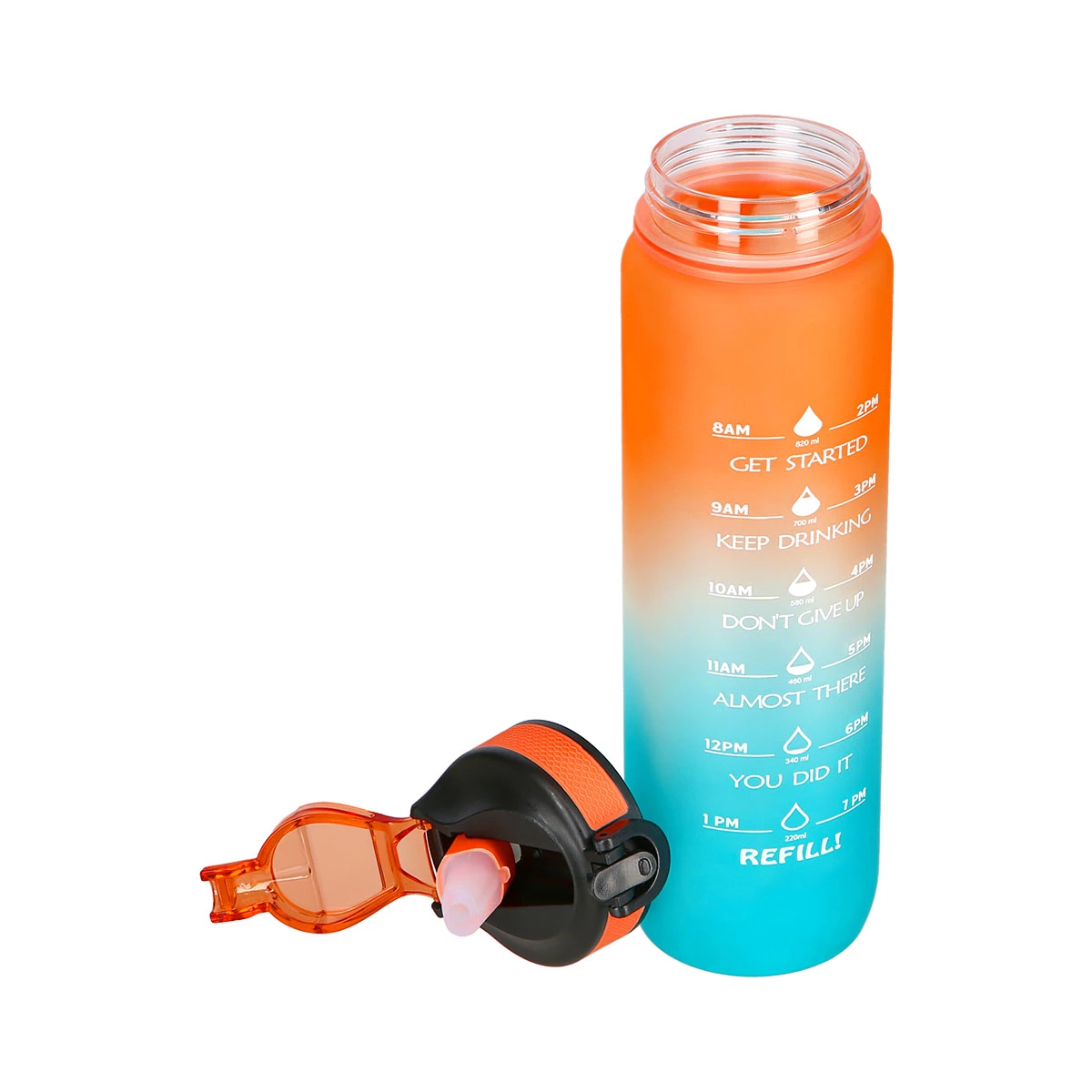 Veepudel NILS NCD68, 1000 ml, oranž-sinine