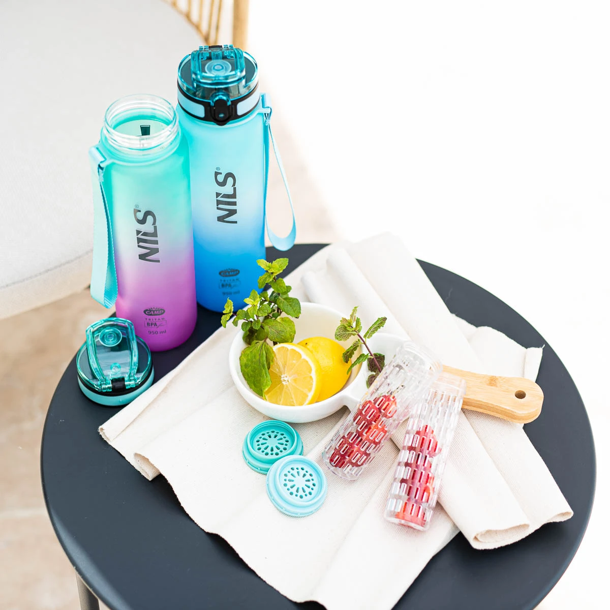 Veepudel NILS NCD04, 950 ml, sinine