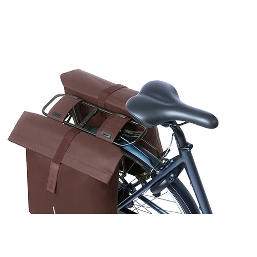 Pakiraamikott Basil City, 28-32L, kahepoolne, pruun