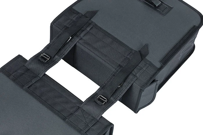 Pakiraamikott BASIL Tour Waterproof, kahepoolne, must