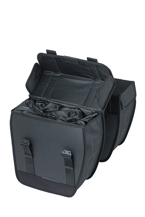 Pakiraamikott BASIL Tour Waterproof, kahepoolne, must