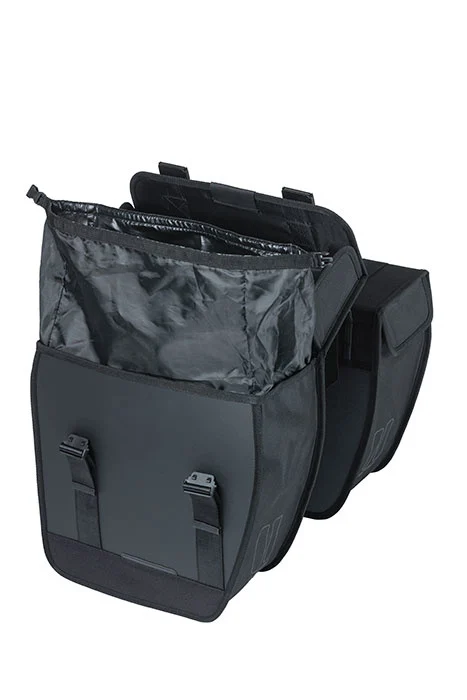 Pakiraamikott BASIL Tour Waterproof, kahepoolne, must