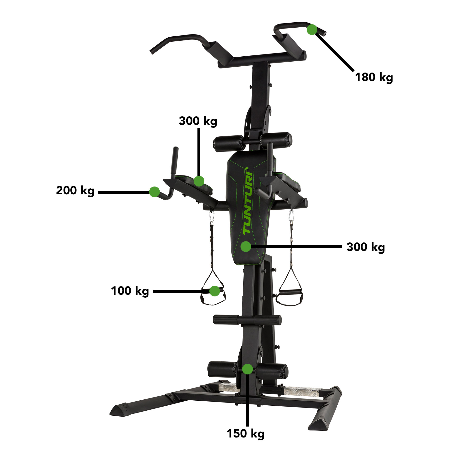 Treeningstend Tunturi PT80 Power Tower