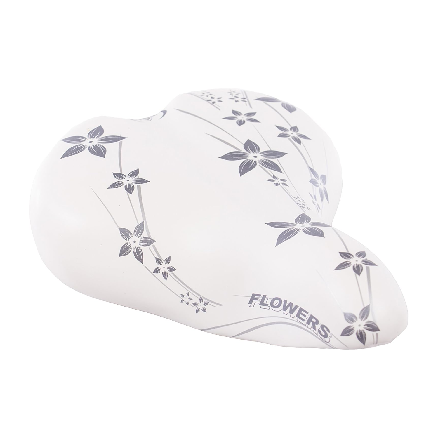 Sadul SELLE MONTE GRAPPA Happy Flowers, valge-hõbe