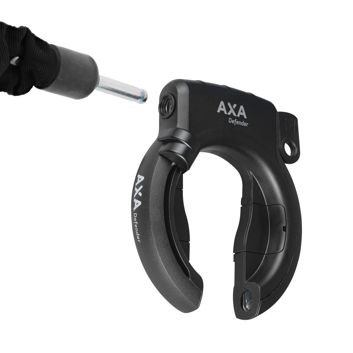 Raamilukk AXA Defender Retractable (black)