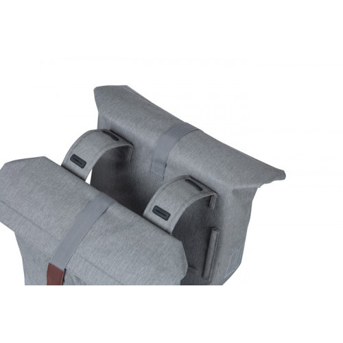 Pakiraamikott BASIL City double bicycle bag, 28-32 L, hall