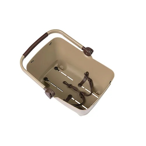 Jalgratta lemmikloomakorv Basil Buddy MIK, beež