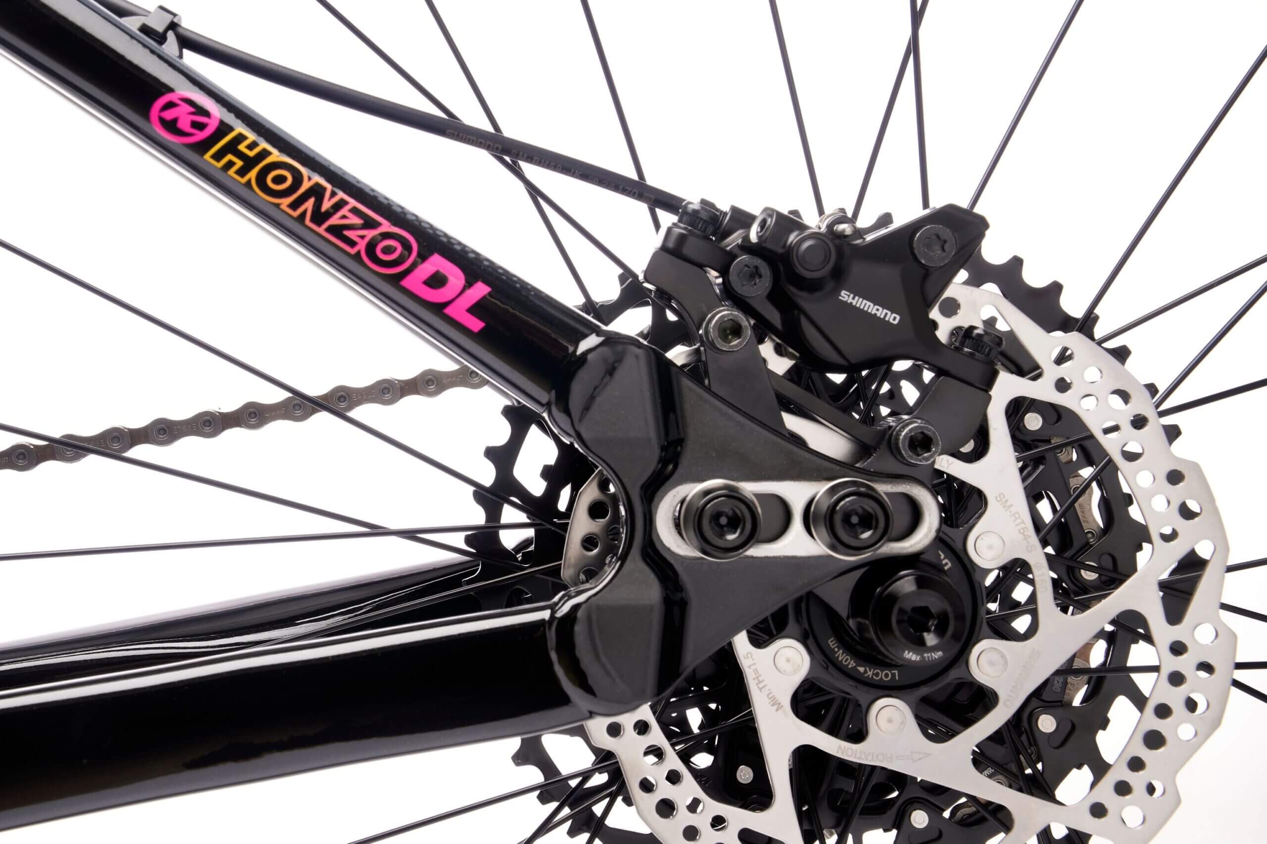 29-tolline maastikuratas Kona Honzo DL, must (M)