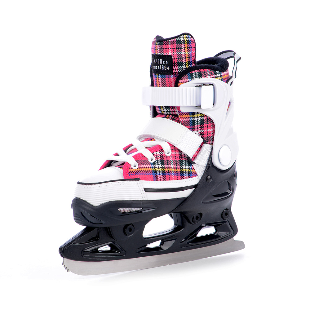 Laste uisud TEMPISH Rebel Ice T Girl Adjustable Skate, roosa/must (M)