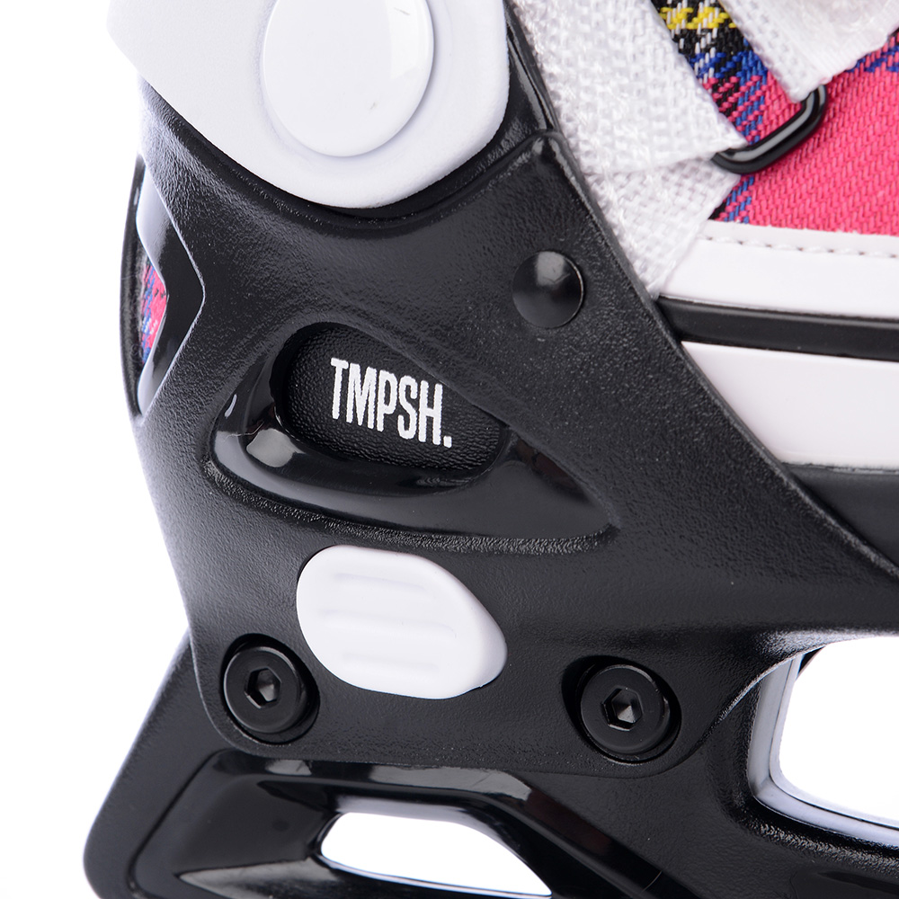 Laste uisud TEMPISH Rebel Ice T Girl Adjustable Skate, roosa/must (M)
