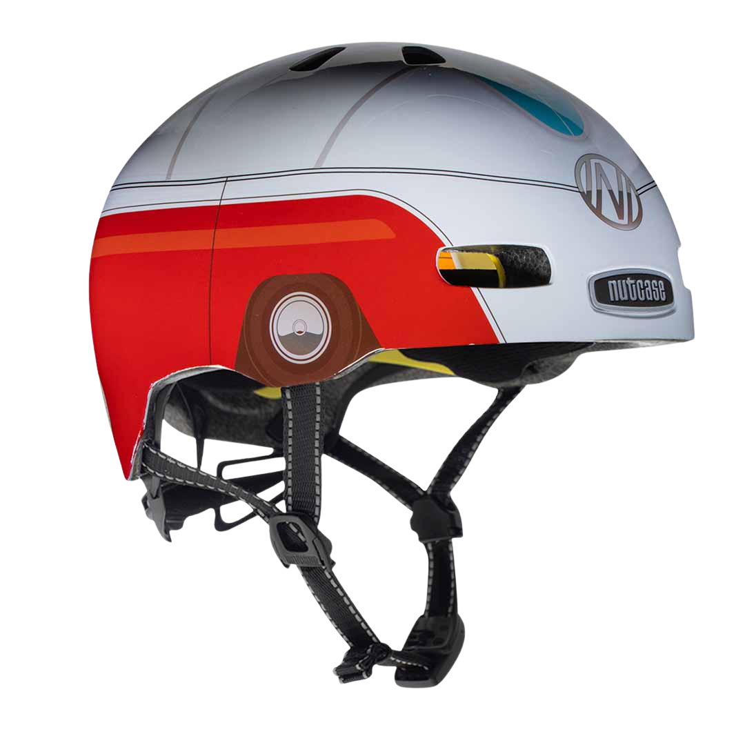 Kiiver lastele NUTCASE LITTLE NUTTY, Surfs Up Gloss MIPS XS