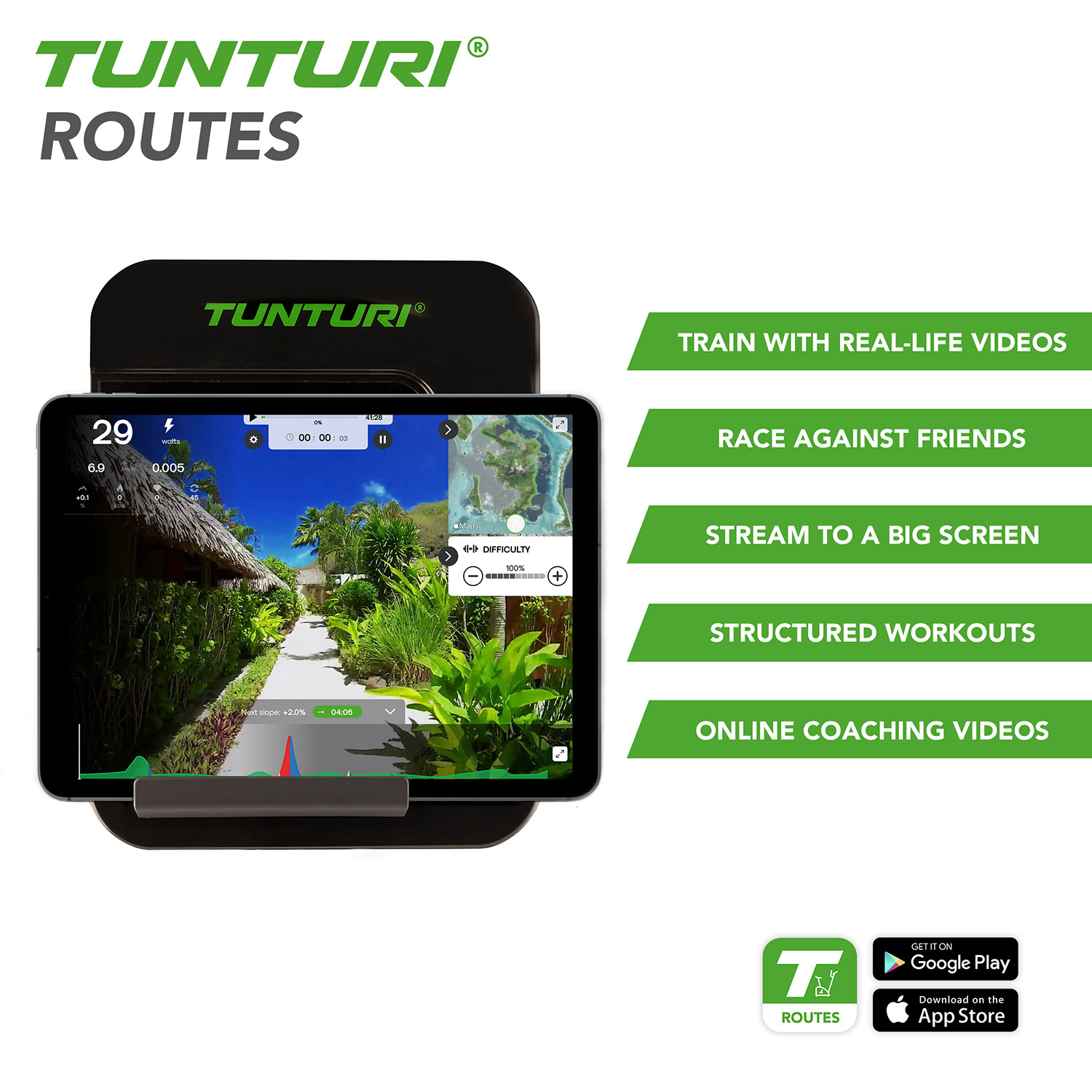 Velotrenažöör TUNTURI Star Fit E100 HR I+