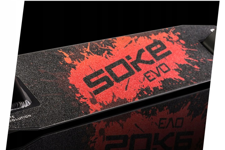 Trikitõukeratas SOKE EVO, must-punane