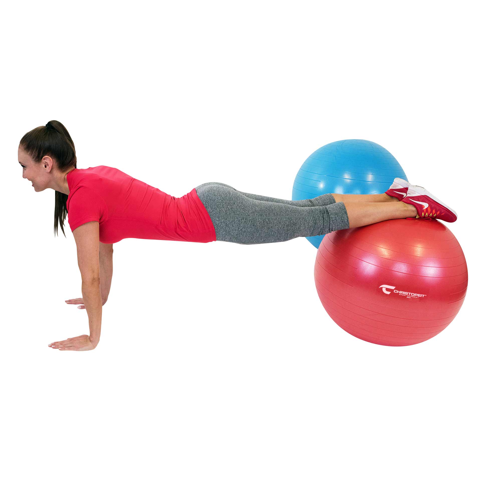 Võimlemispall CHRISTOPEIT 65 cm, roosa