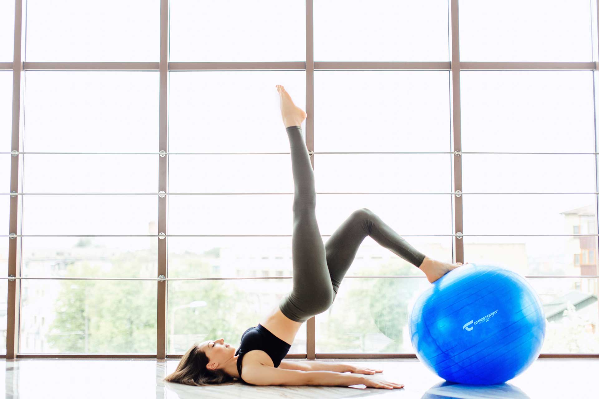 Võimlemispall CHRISTOPEIT 65 cm, roosa