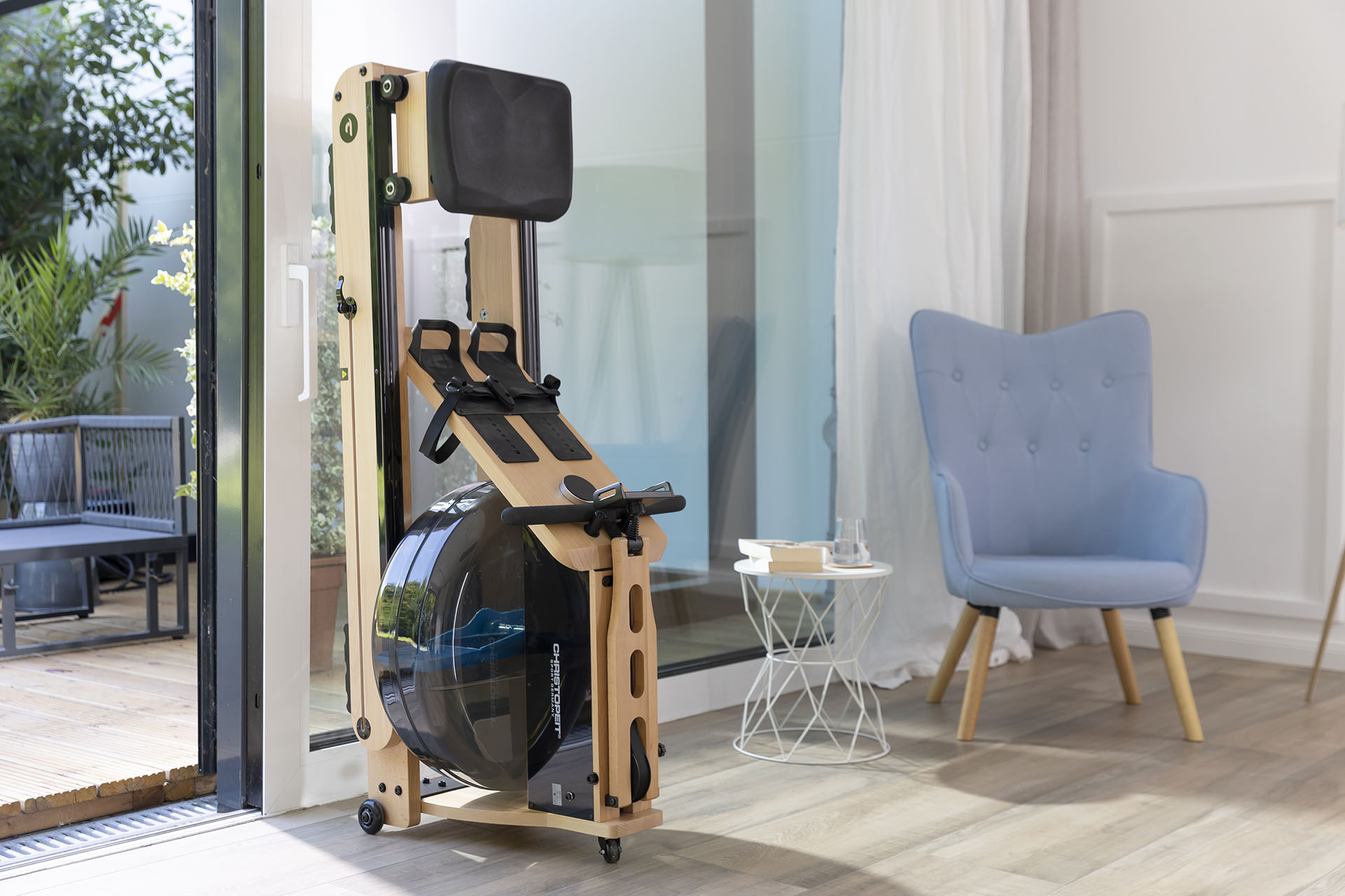 Sõudeergomeeter CHRISTOPEIT WP 5000, tammepuidust