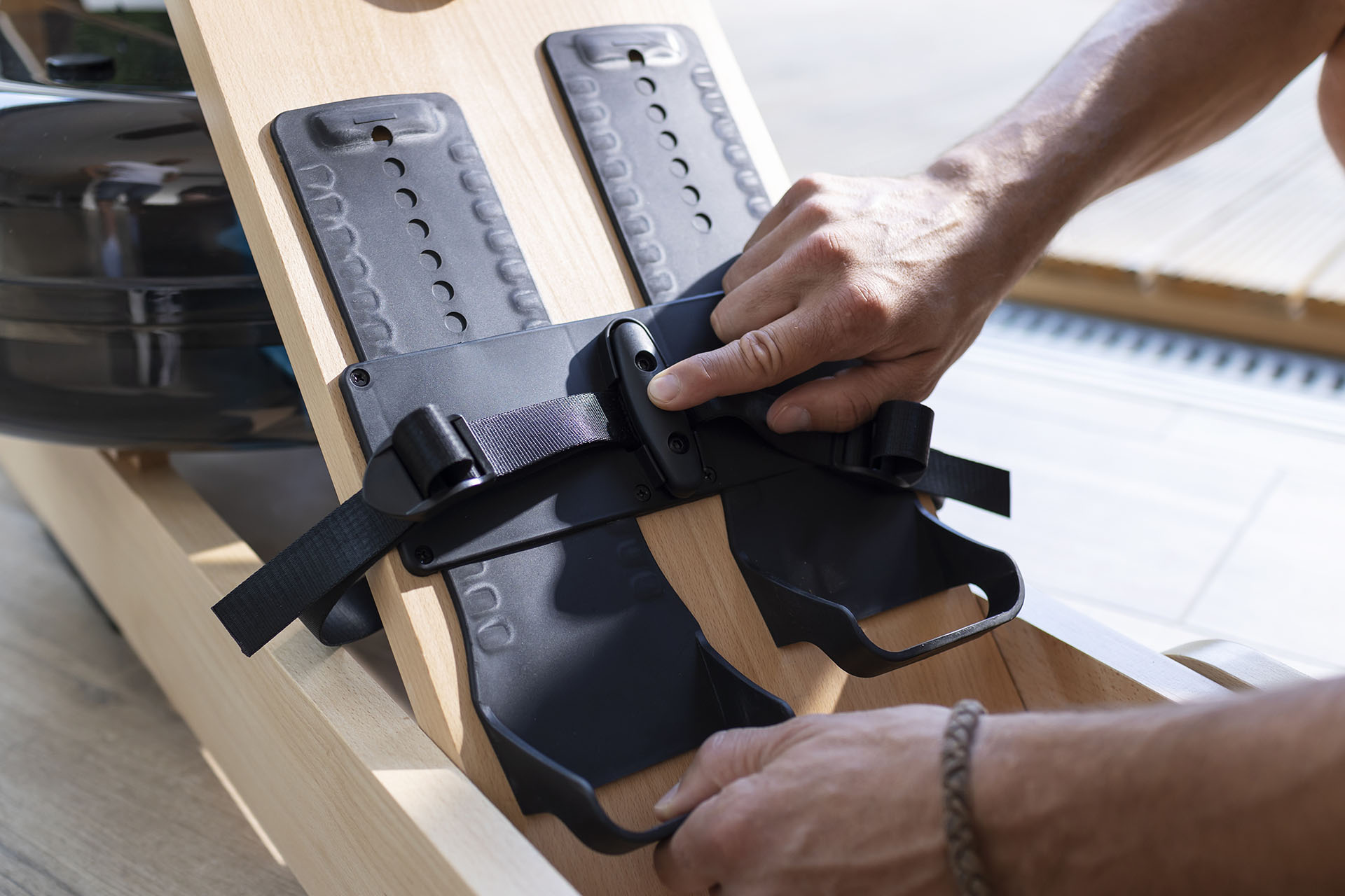 Sõudeergomeeter CHRISTOPEIT WP 5000, tammepuidust