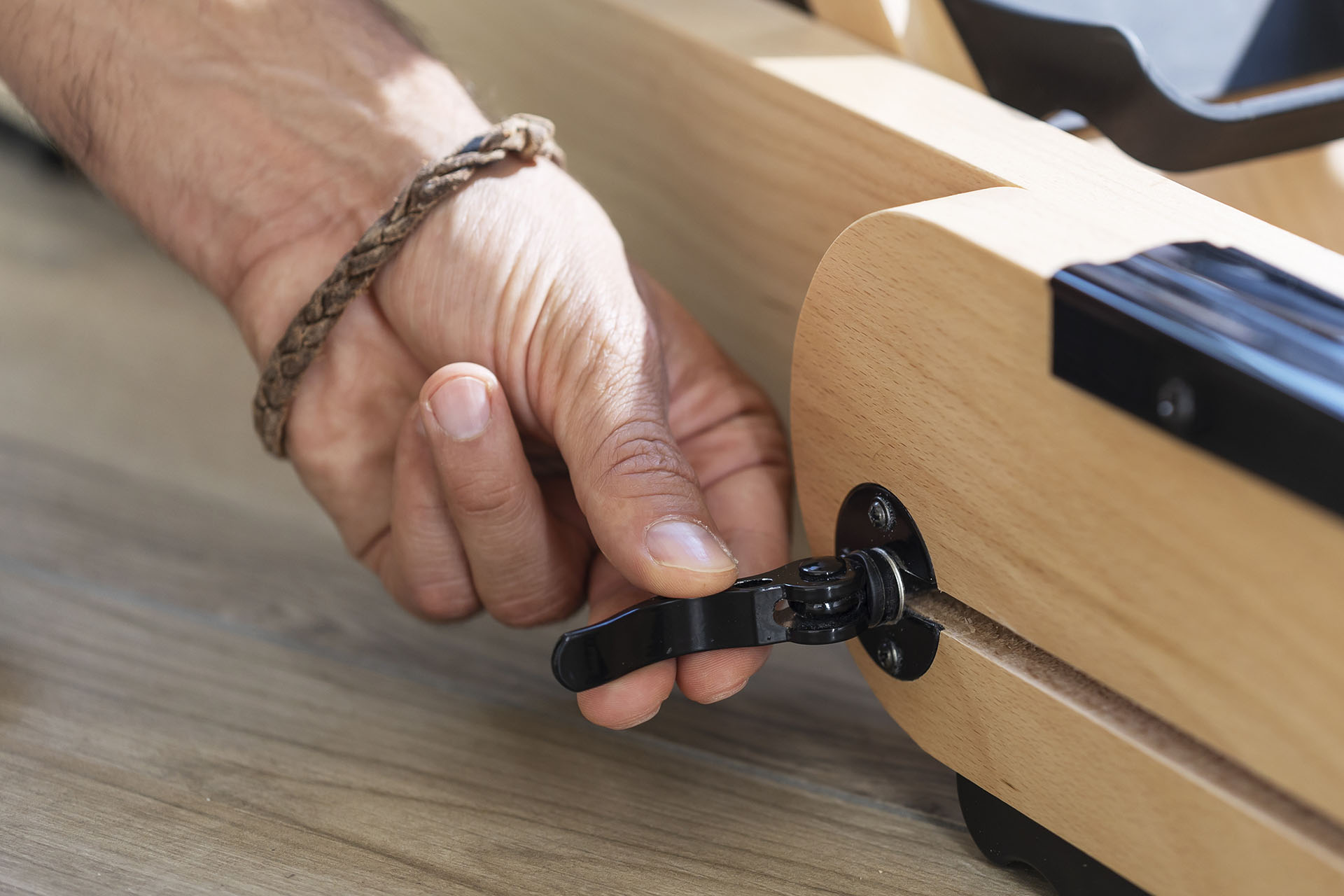 Sõudeergomeeter CHRISTOPEIT WP 5000, tammepuidust