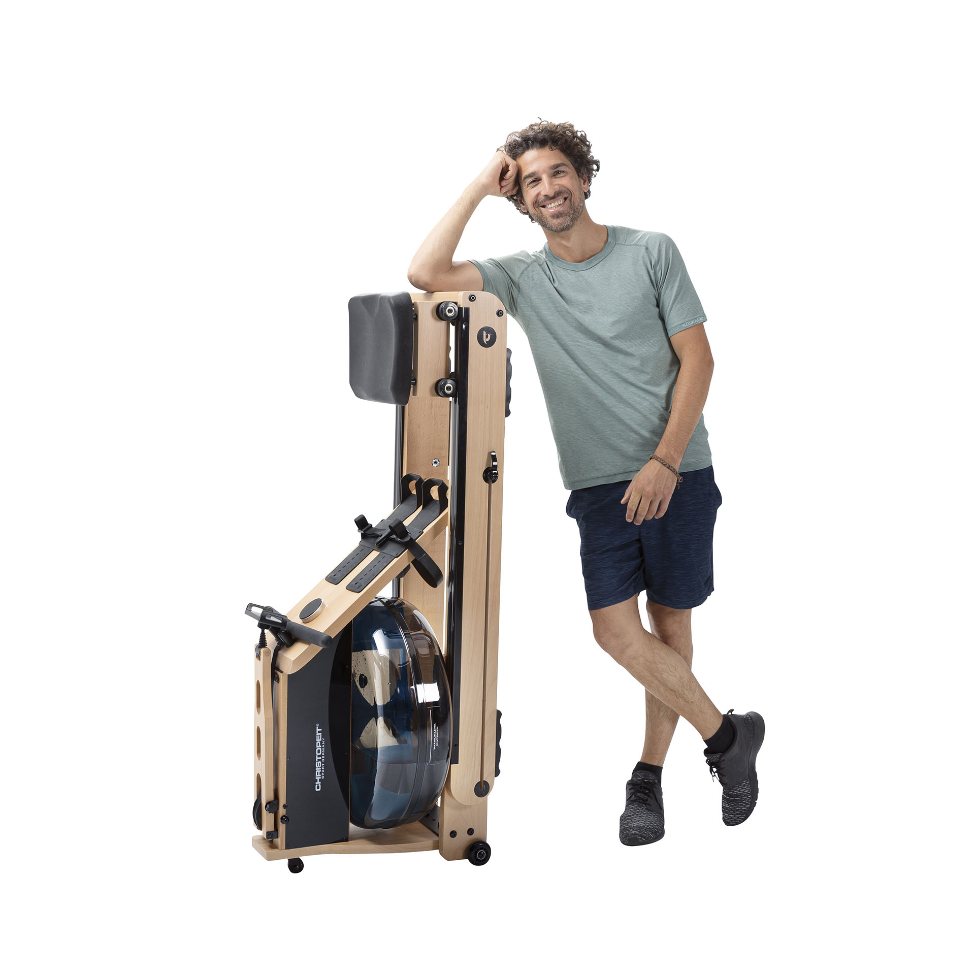 Sõudeergomeeter CHRISTOPEIT WP 5000, tammepuidust