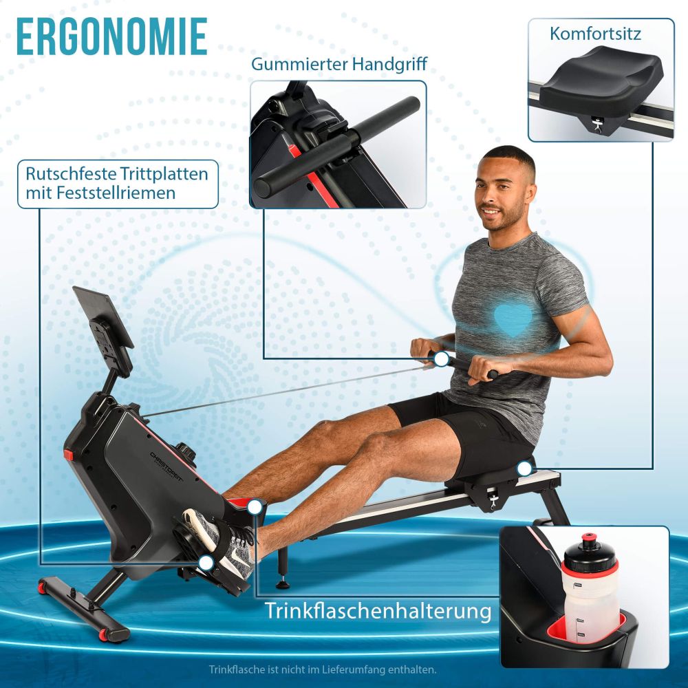 Sõudeergomeeter CHRISTOPEIT RW 1000