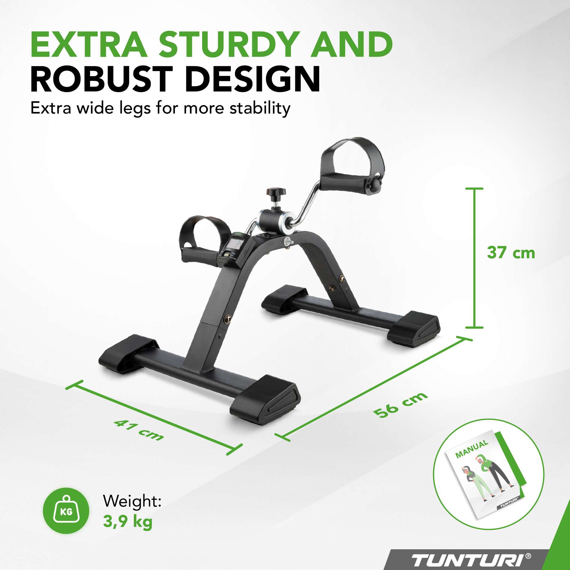 Miniratas TUNTURI Mini Bike Pro Chair Bike