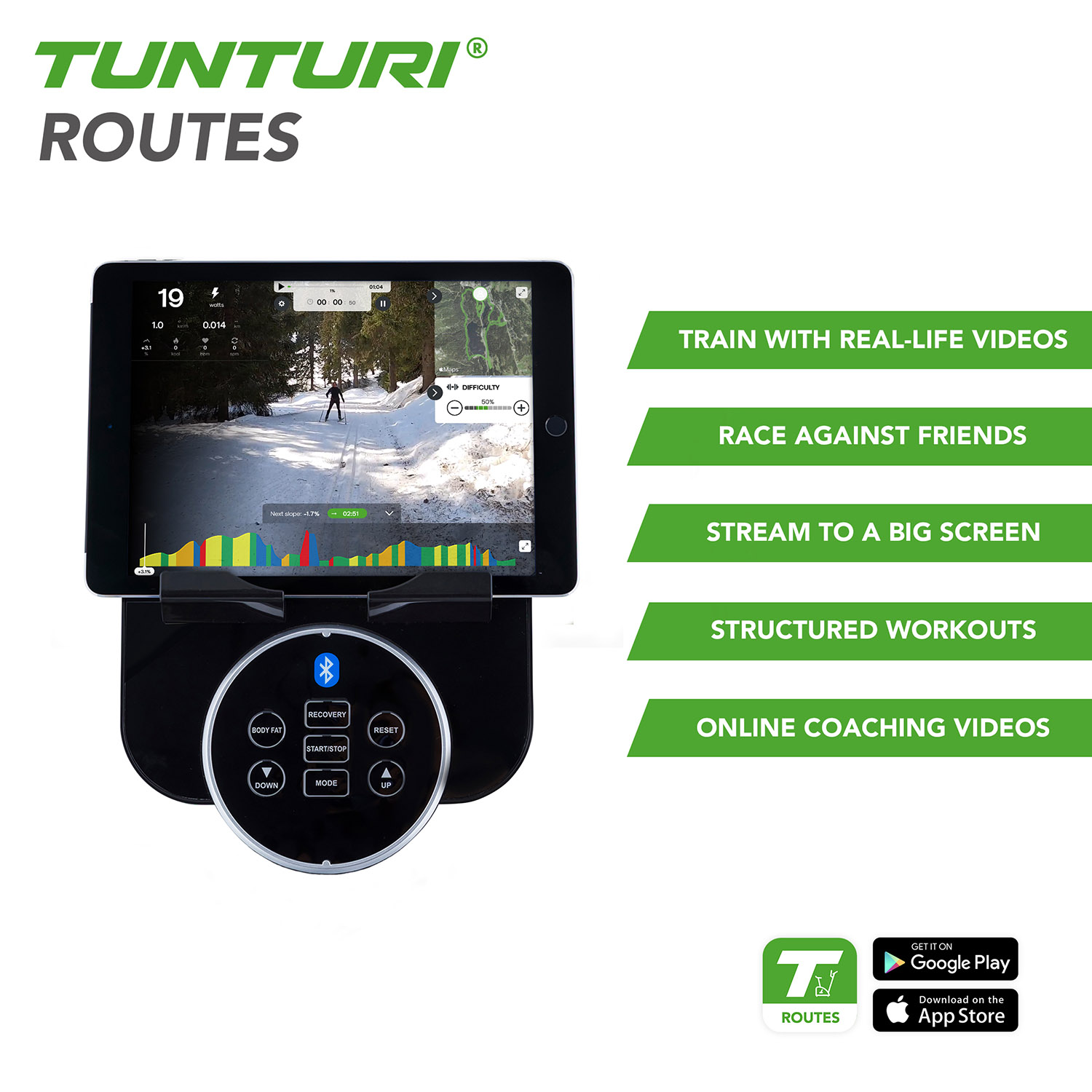 Elliptiline trenažöör TUNTURI FitCross 50i