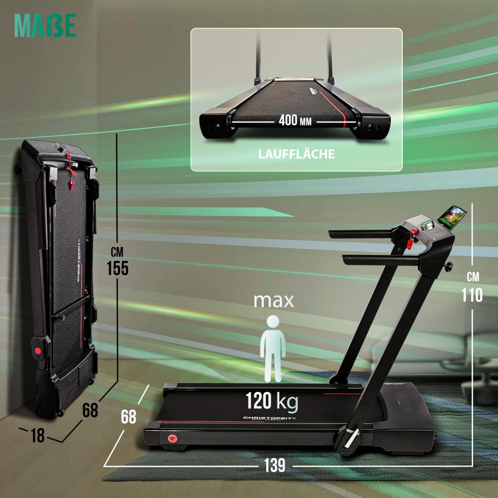 Jooksulint CHRISTOPEIT 2in1, must