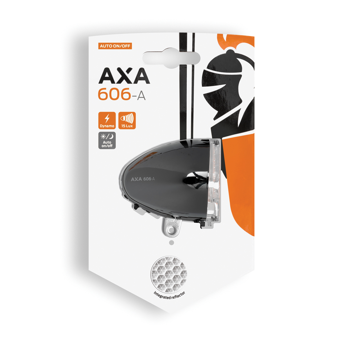 Esituli AXA LUX 606 AUTO 15 DARK CHROME 60CM