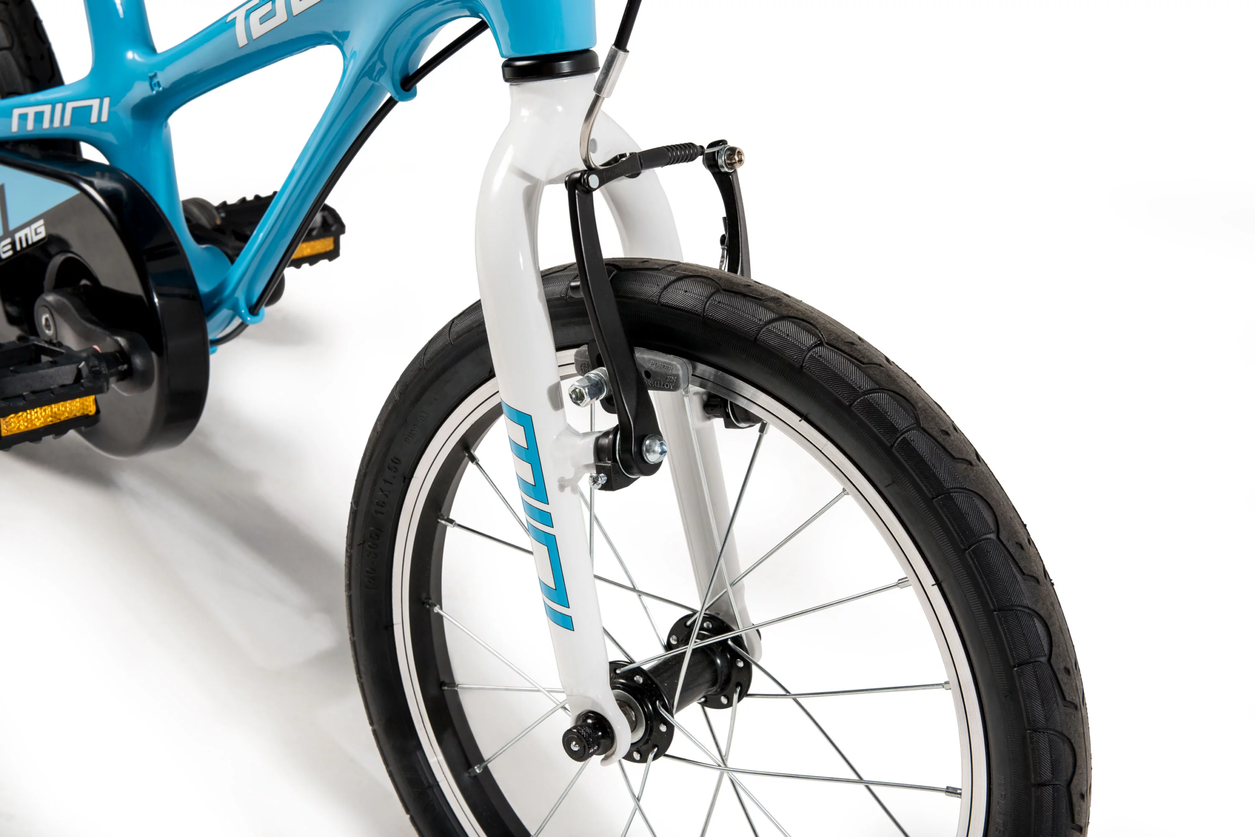 Ülikerge laste jalgratas TABOU Rocket Lite MG, 16″ sinine-valge