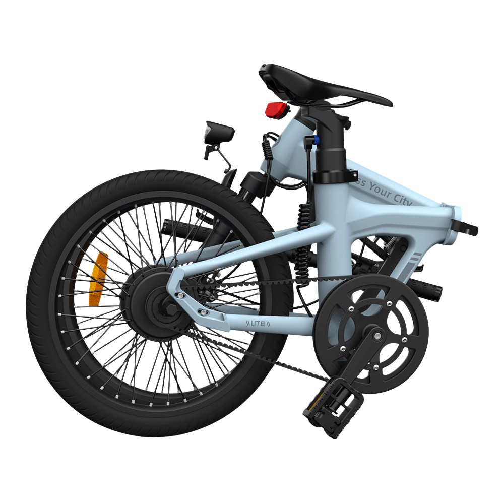 Kokkupandav elektrijalgratas ADO A20S AIR esiamordiga, sinine