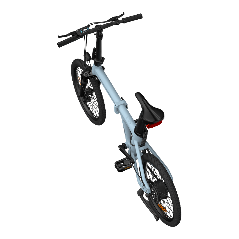 Kokkupandav elektrijalgratas ADO A20S AIR esiamordiga, sinine